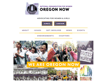 Tablet Screenshot of noworegon.org